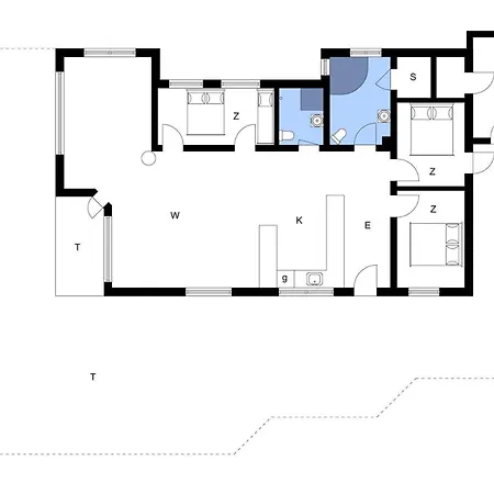 Jb696-fjerritslev-blabaerstien-56 Hébergement de vacances Torup Strand